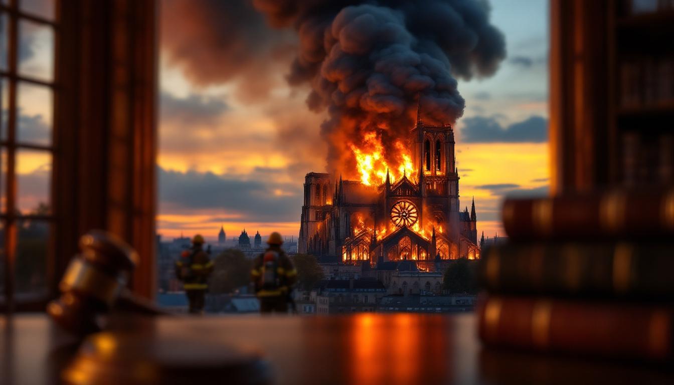 Incendie Notre-Dame date : 15 avril 2019 et conséquences juridiques